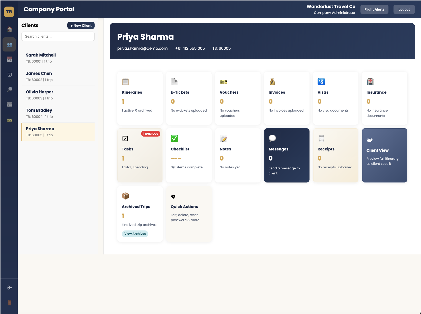 Client Management
